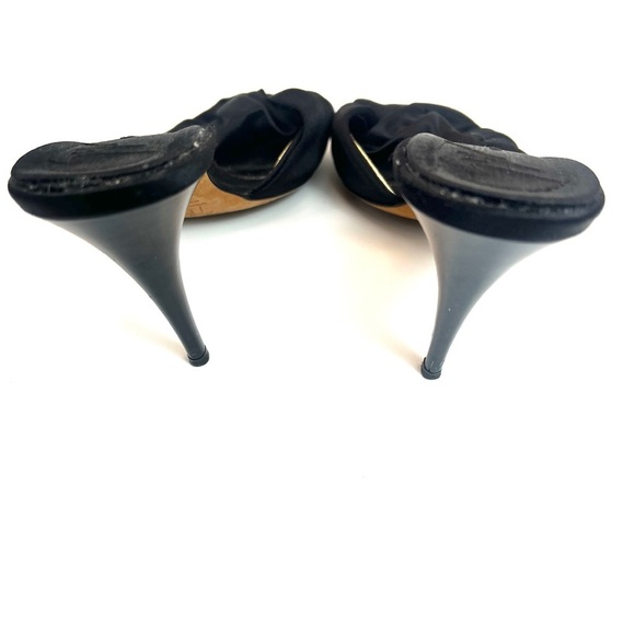 𝅺giuseppe Zanotti Leather and Fabric Stitched Heels - Picture 12 of 13